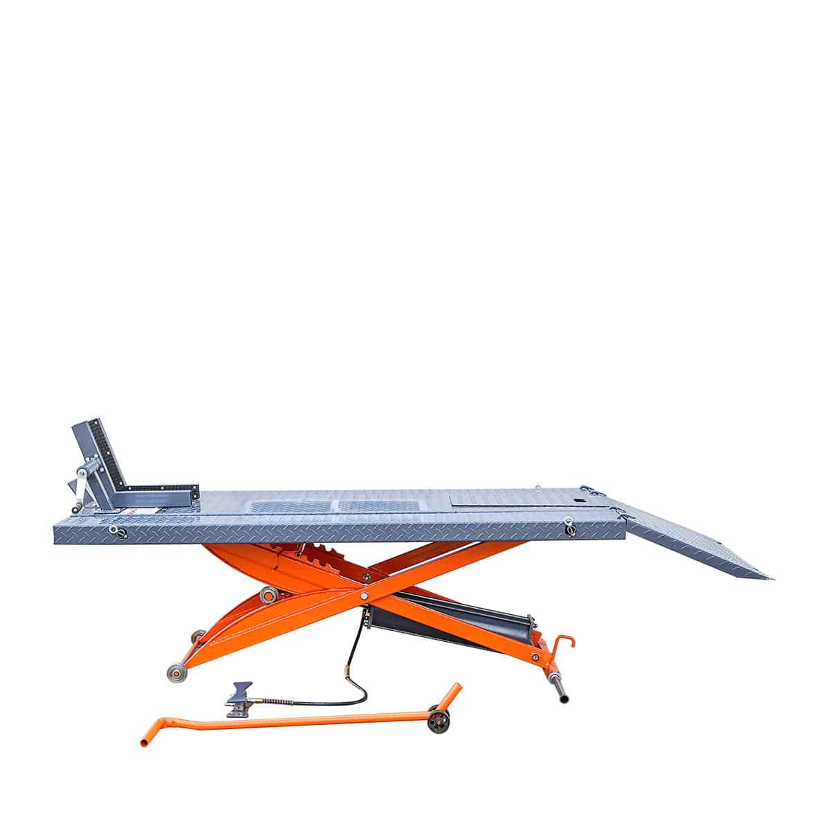 455 kg (1000 lb) Portable Motorcycle/ATV Scissor Lift, 1.12 m (44″) Work Platform, TMG‑1000PML - Image 4
