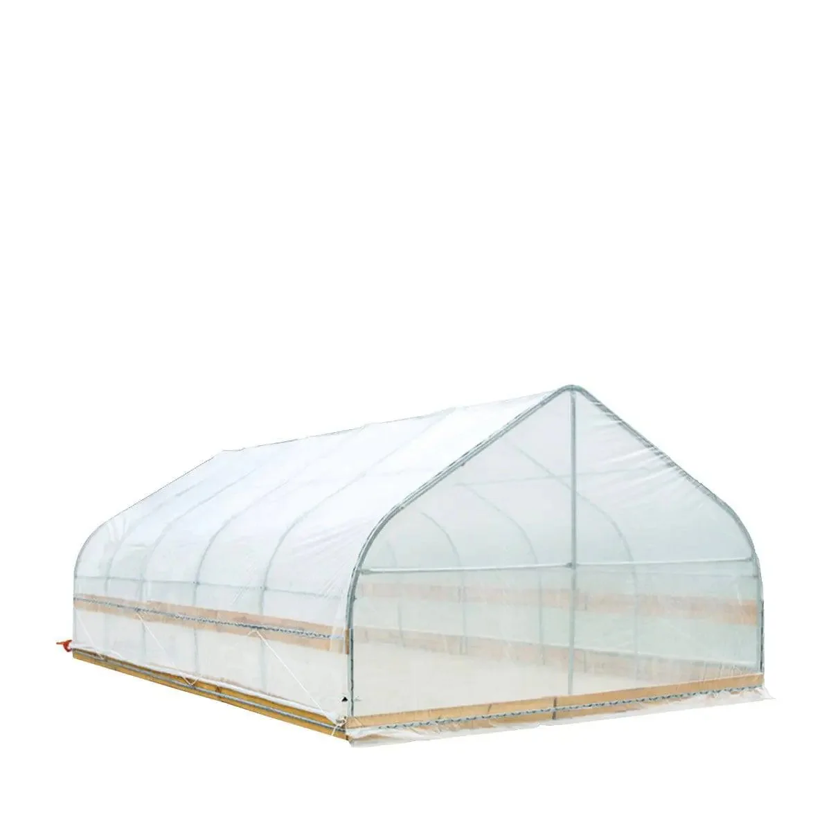 3.7 x 6.5 m Tunnel Greenhouse Grow Tent with 6 Mil Clear EVA Film, Roll-Up Sides, TMG-GH1220 - Image 7