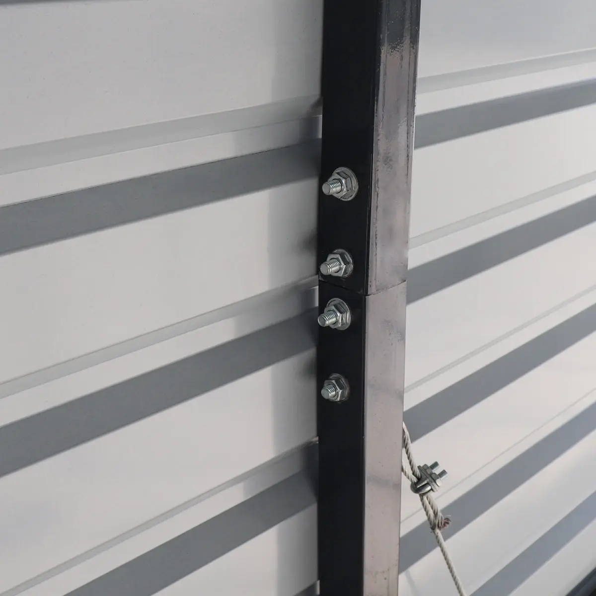 3.7 x 9 m Metal Shed Boat Shelter, 3.75 m Peak Height, 3.39 m Clearance TMG-MSB1230 - Image 8