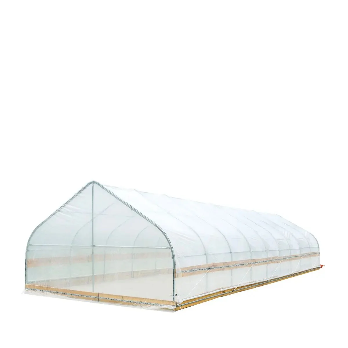 3.7 x 12 m Tunnel Greenhouse Grow Tent with 6 Mil Clear EVA Film, Roll-Up Sides, TMG-GH1240 - Image 7