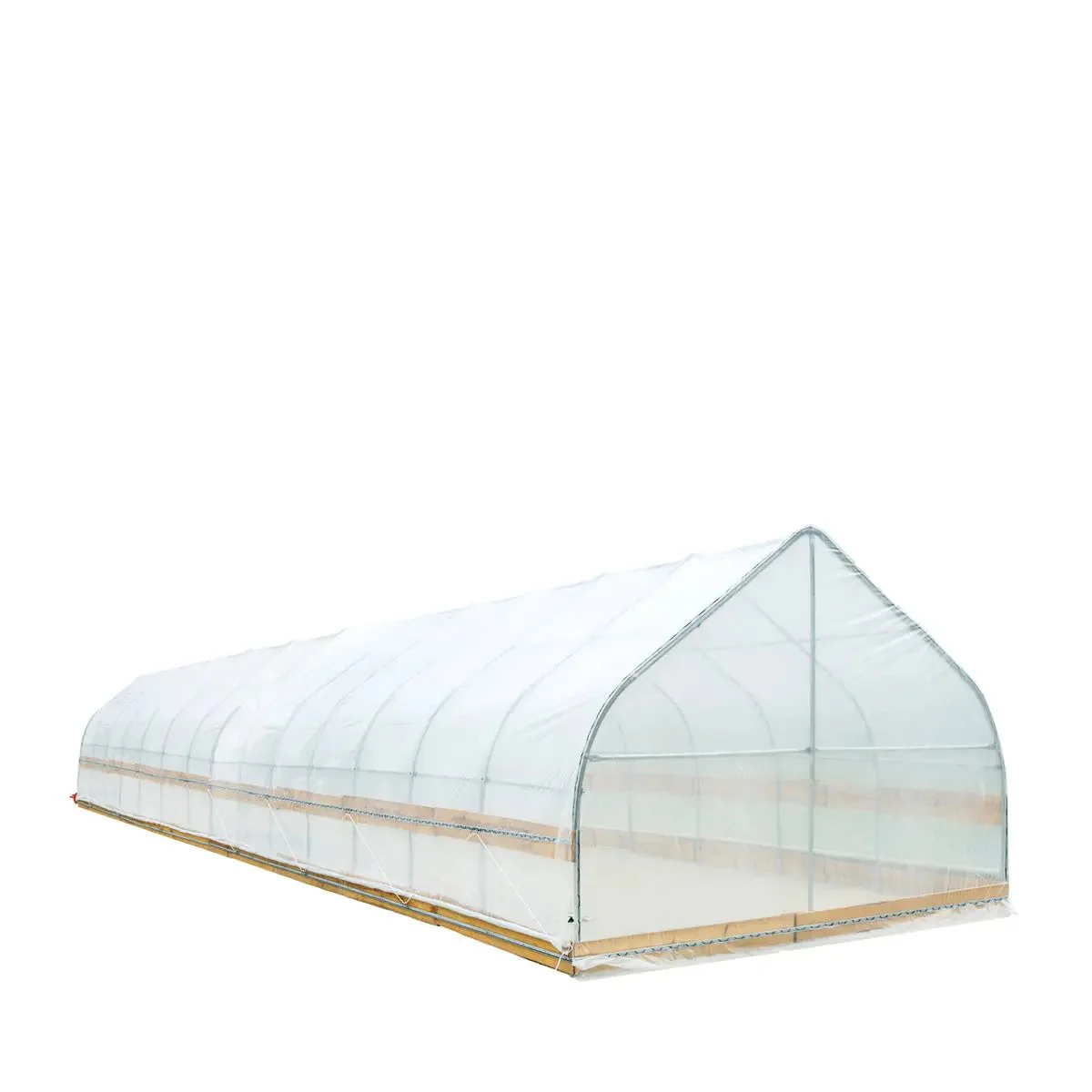3.7 x 18 m Tunnel Greenhouse Grow Tent with 6 Mil Clear EVA Film, Roll-Up Sides, TMG-GH1260 - Image 7