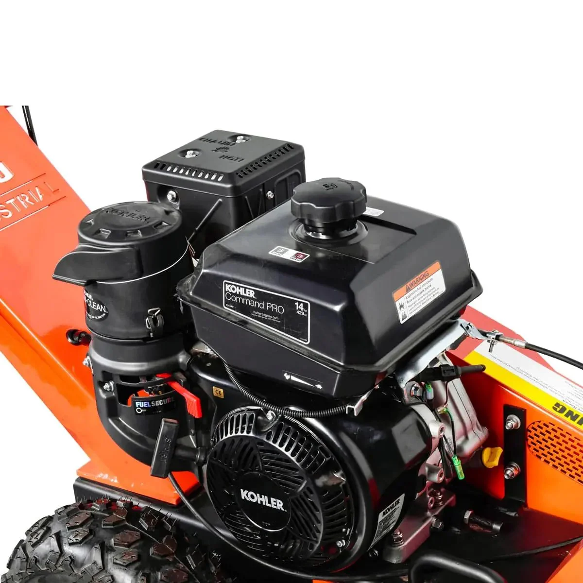 Kohler Powered Walk Behind Stump Grinder, 9 Carbide Teeth, 610 mm (24″) cutting capacity, 14 HP Engine, TMG-GSG9 - Image 10