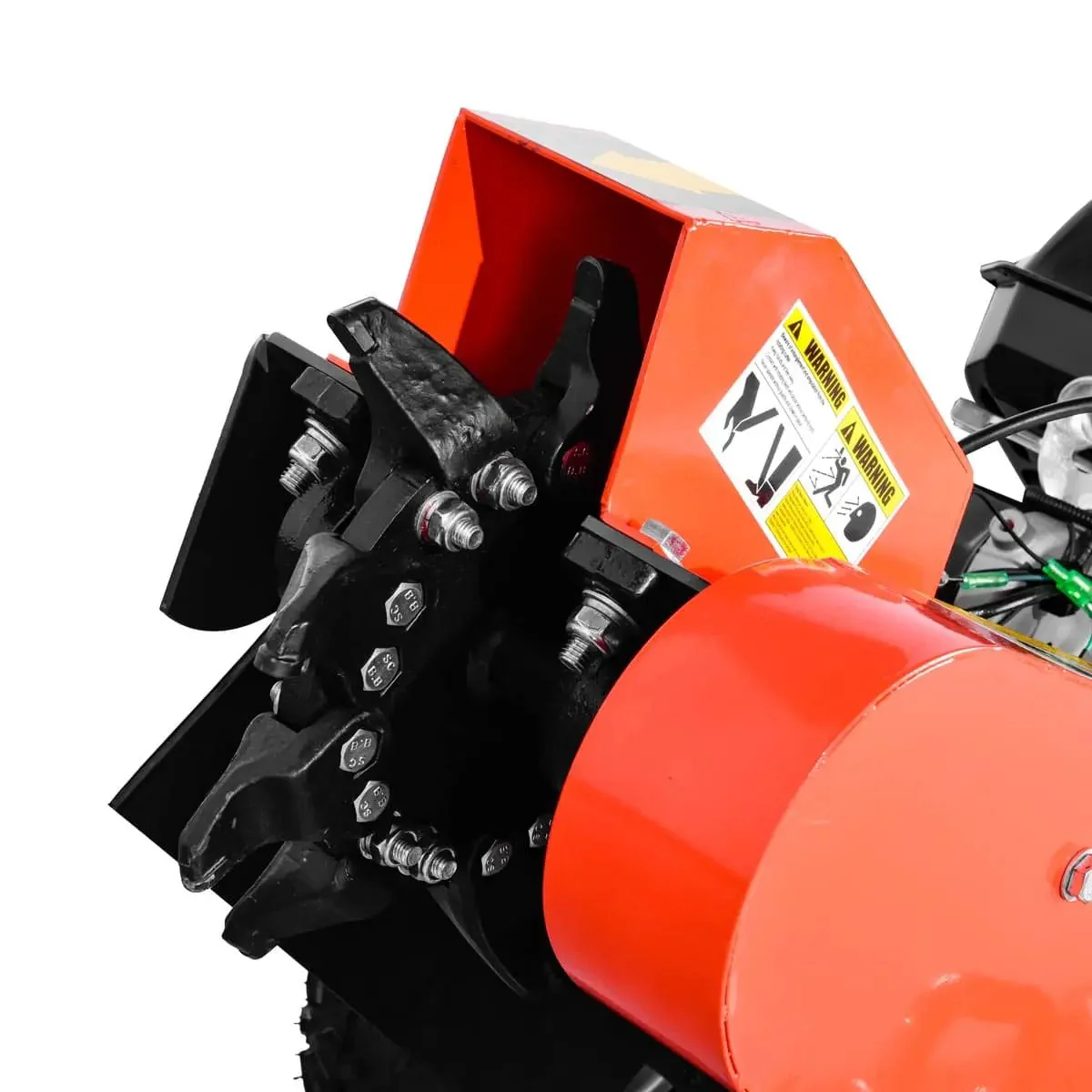 Kohler Powered Walk Behind Stump Grinder, 9 Carbide Teeth, 610 mm (24″) cutting capacity, 14 HP Engine, TMG-GSG9 - Image 11