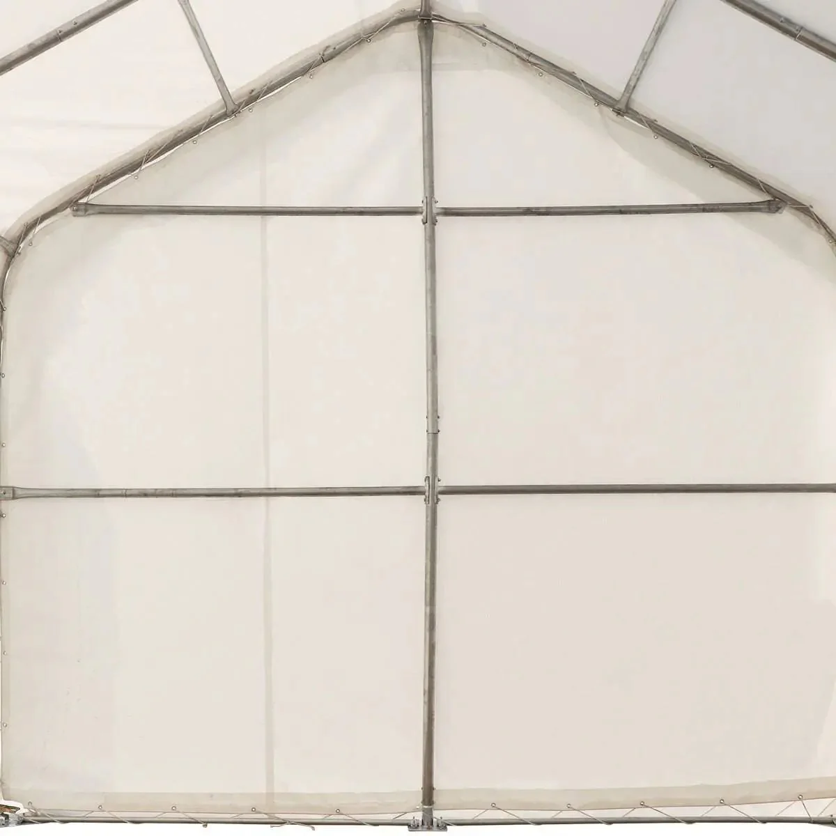 4.6 x 10.7 m RV/Motorhome Storage Shelter with Heavy-Duty 570 gsm PVC Cover, TMG-ST1535 - Image 11