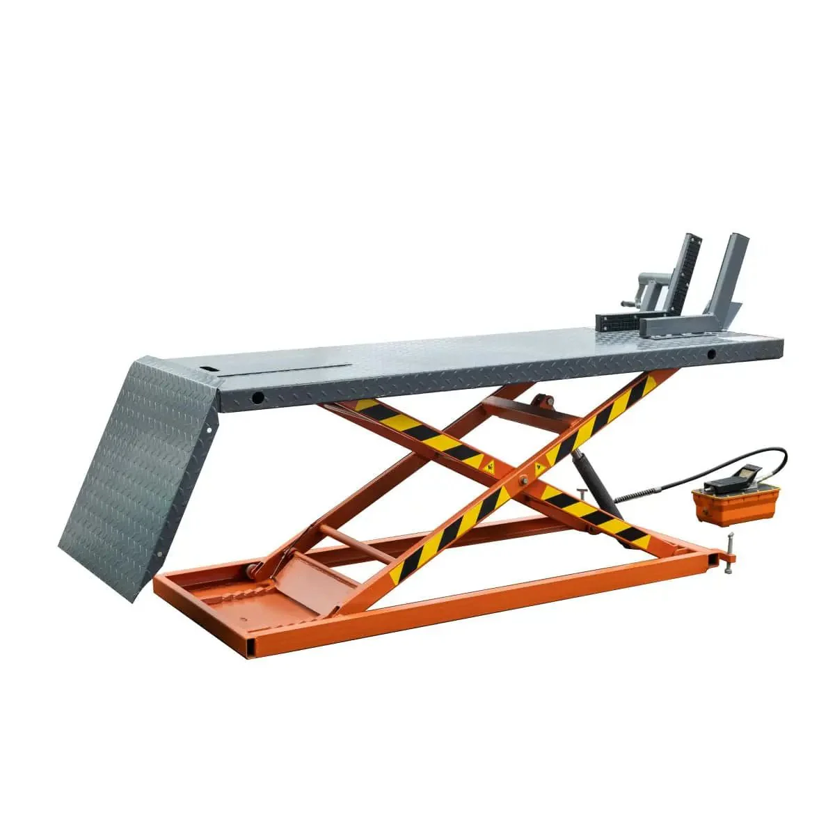 680 kg (1500 lb) Portable Motorcycle/ATV Scissor Lift, 1.22 m (48″) Work Platform, TMG‑1500PML - Image 3