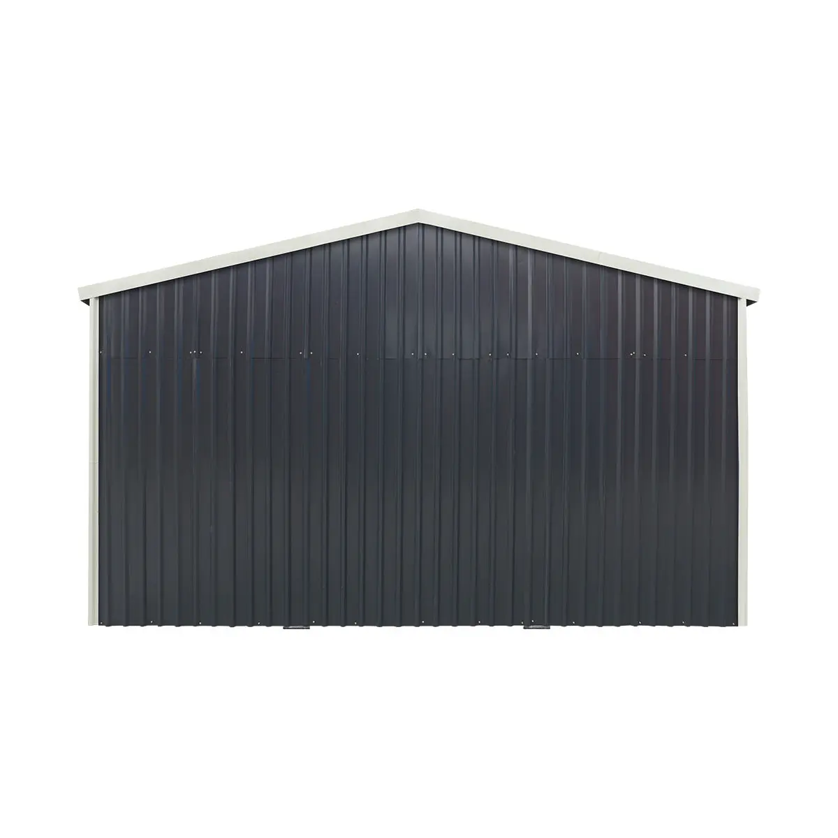 5 m × 7 m (16' × 24') Metal Garage Shed with Swing Front & Side Doors, 3.2 m (10'6") Peak Height, TMG-MS1624A - Image 21