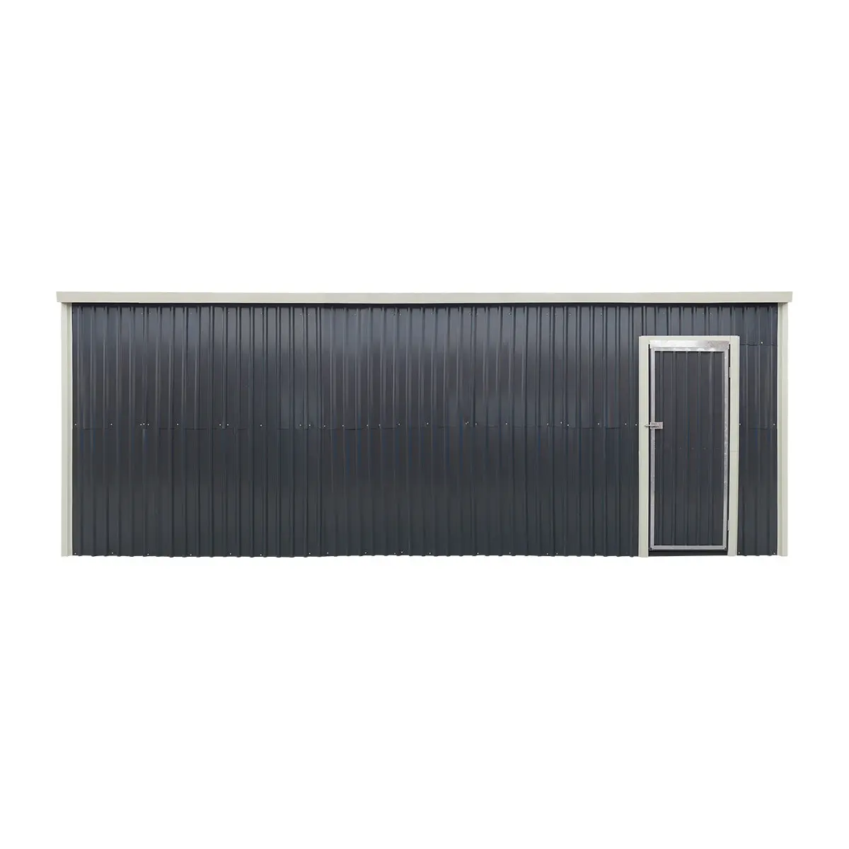 5 m × 7 m (16' × 24') Metal Garage Shed with Swing Front & Side Doors, 3.2 m (10'6") Peak Height, TMG-MS1624A - Image 30
