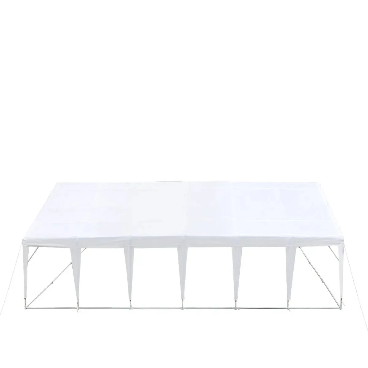 6 x 12 m Heavy-Duty Outdoor Party Tent with PE Tarpaulin Fabric, 2.0m Overhead Height, TMG-PT2040A - Image 11