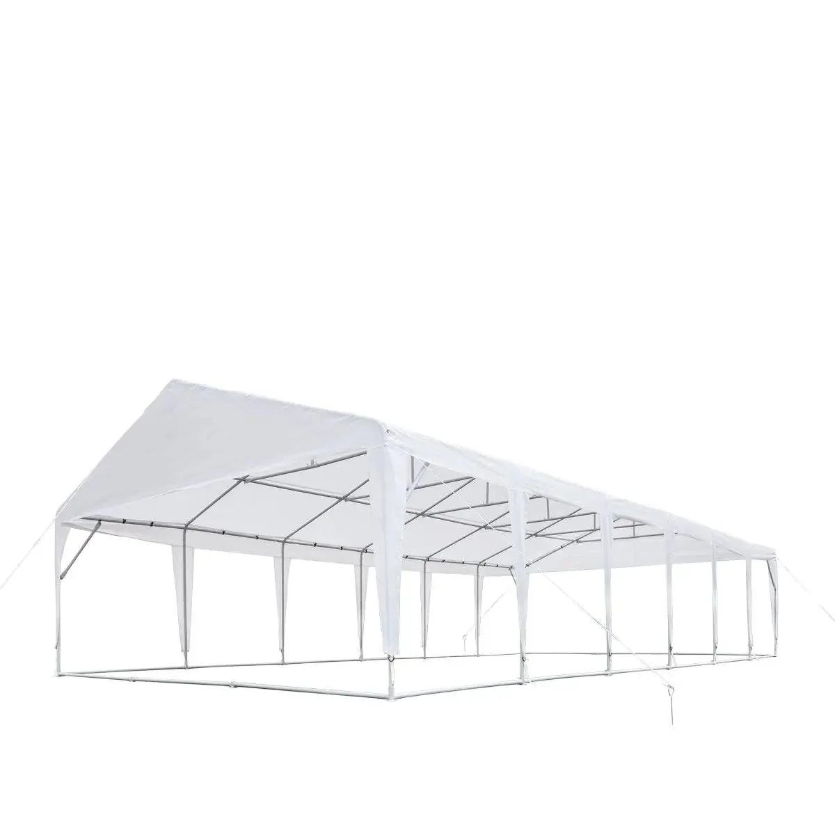 6 x 12 m Heavy-Duty Outdoor Party Tent with PE Tarpaulin Fabric, 2.0m Overhead Height, TMG-PT2040A - Image 6