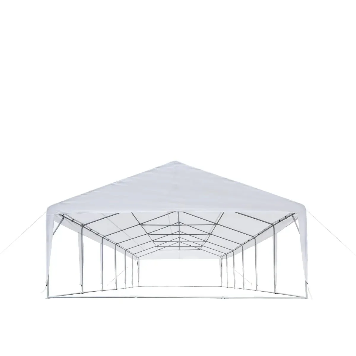 6 x 12 m Heavy-Duty Outdoor Party Tent with PE Tarpaulin Fabric, 2.0m Overhead Height, TMG-PT2040A - Image 8