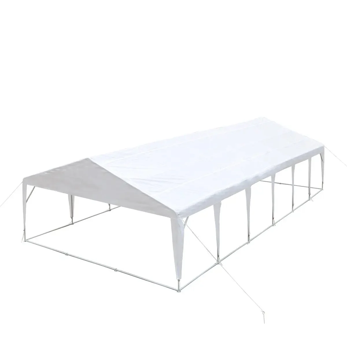 6 x 12 m Heavy-Duty Outdoor Party Tent with PE Tarpaulin Fabric, 2.0m Overhead Height, TMG-PT2040A - Image 9