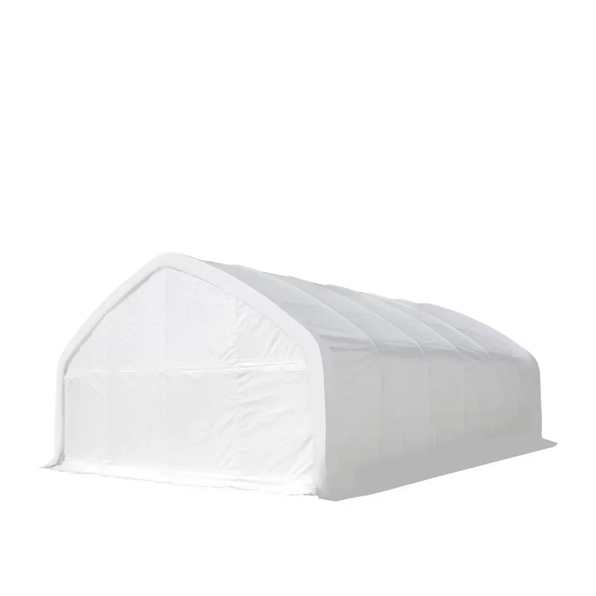 6 x 9 m Straight Wall Peak Ceiling Storage Shelter with Heavy Duty PVC Fabric Cover, TMG-ST2031V - Image 7