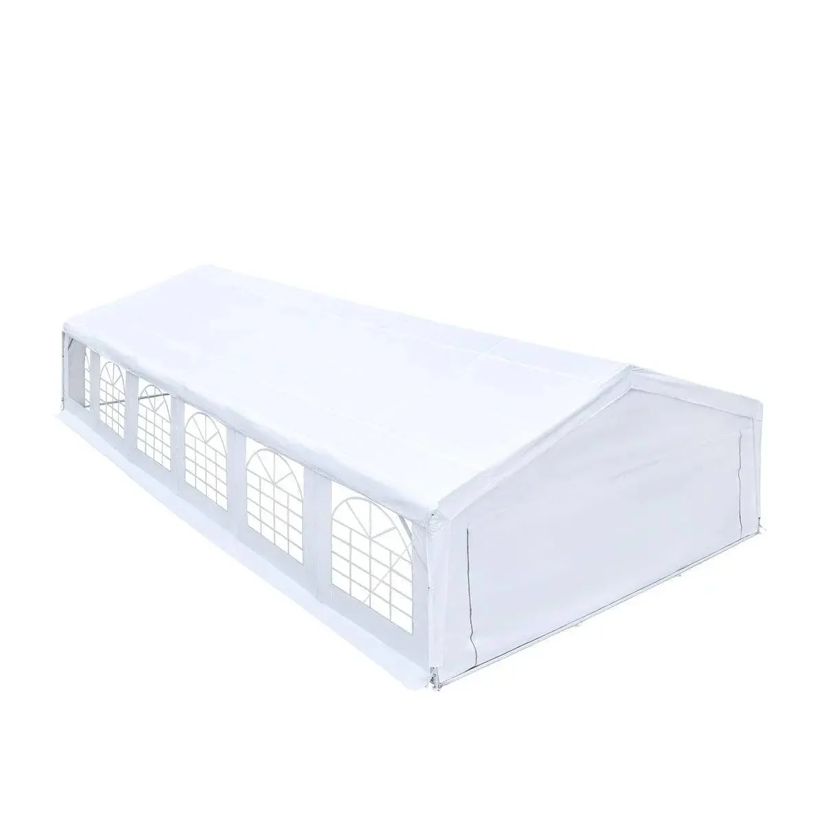 6 x 12 m Heavy-Duty Outdoor Party Tent with Removable Sidewalls and Roll-up Doors, PE Tarpaulin, TMG-PT2040F - Image 10