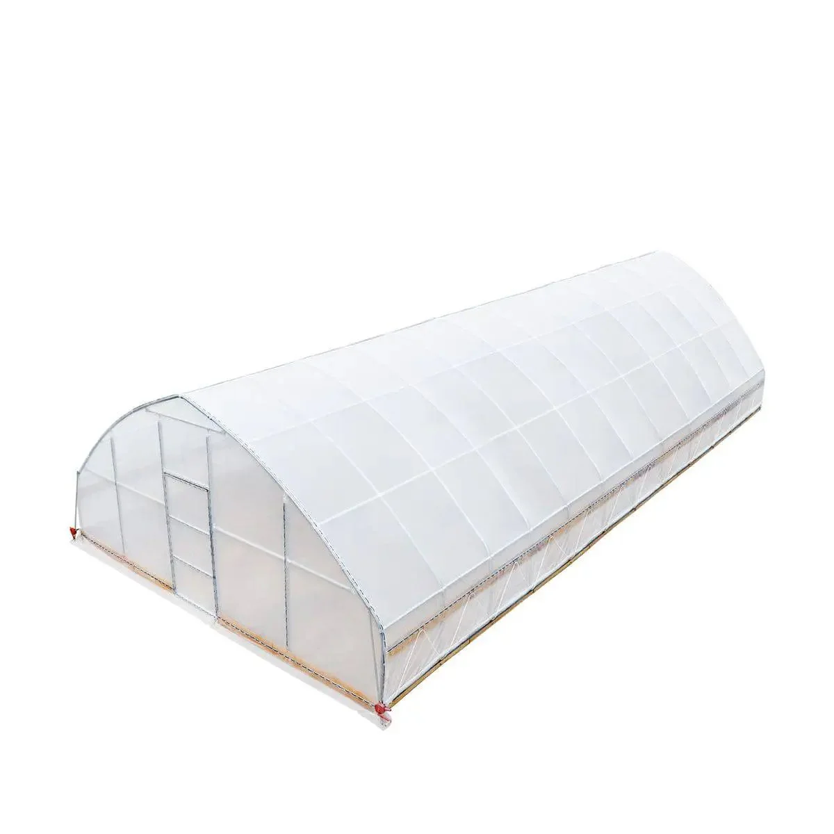 7.6 x 16 m Tunnel Greenhouse Grow Tent w/6 Mil Clear EVA Film, Roll-Up Sides, TMG-GH2550 - Image 10
