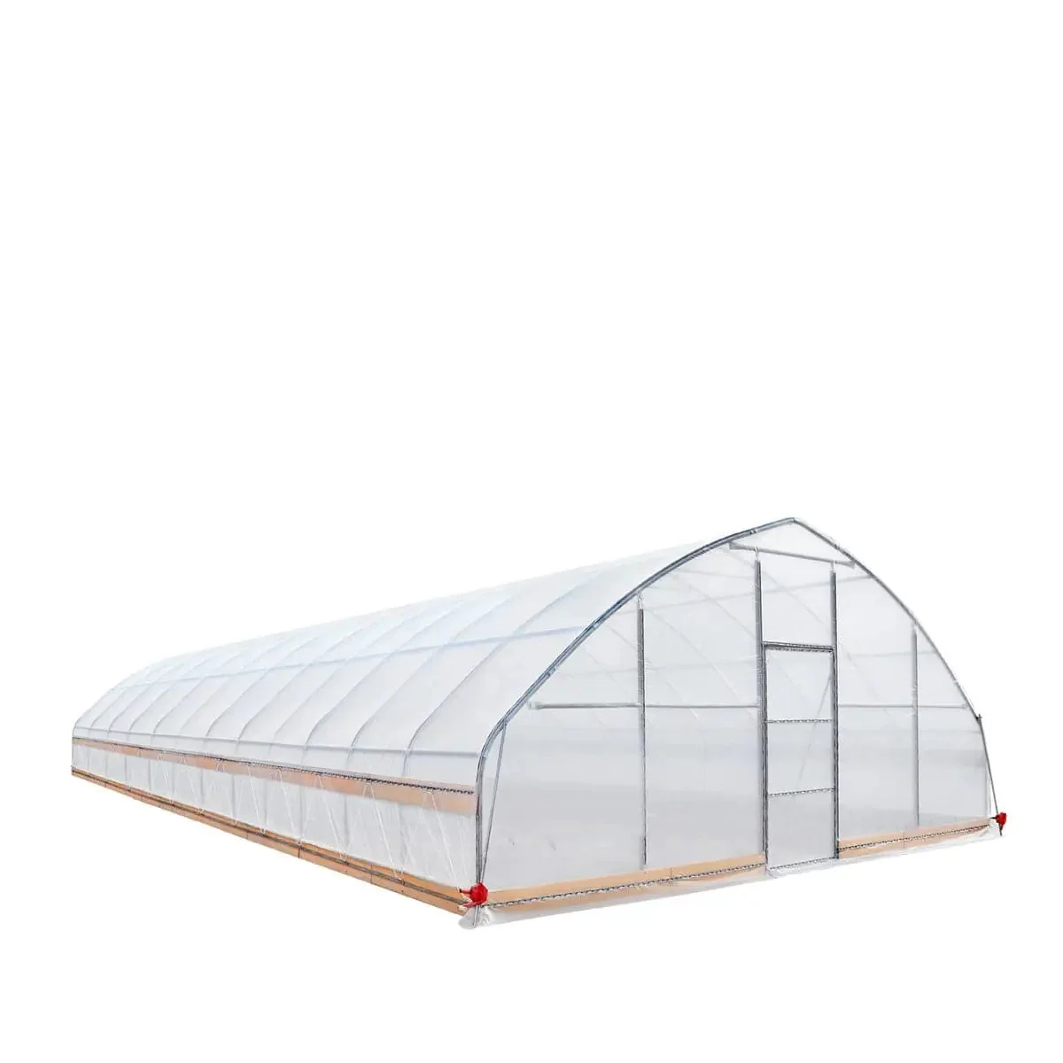 7.6 x 16 m Tunnel Greenhouse Grow Tent w/6 Mil Clear EVA Film, Roll-Up Sides, TMG-GH2550 - Image 6
