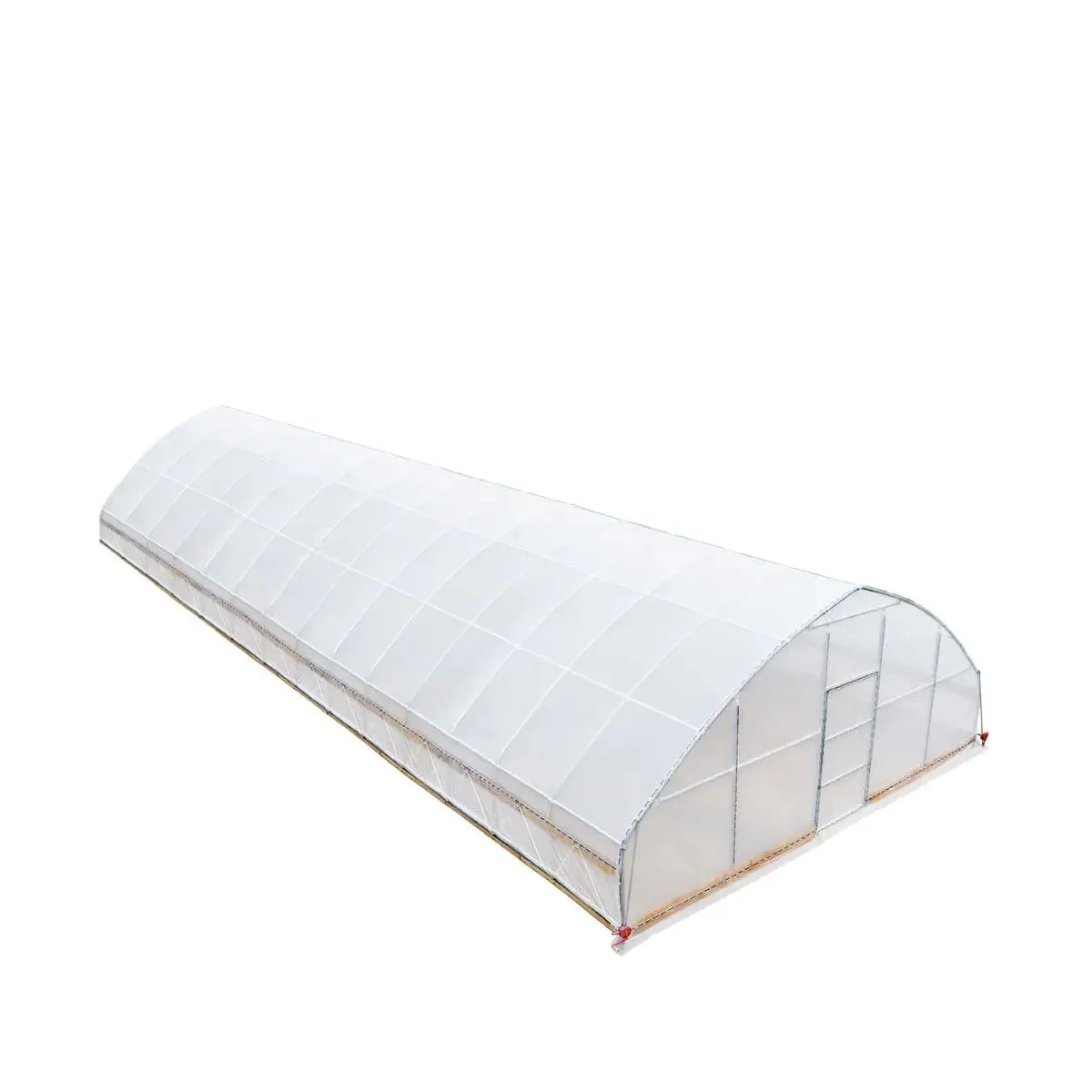 7.6 x 18 m Tunnel Greenhouse Grow Tent w/6 Mil Clear EVA Film, Roll-Up Sides, TMG-GH2560 - Image 10
