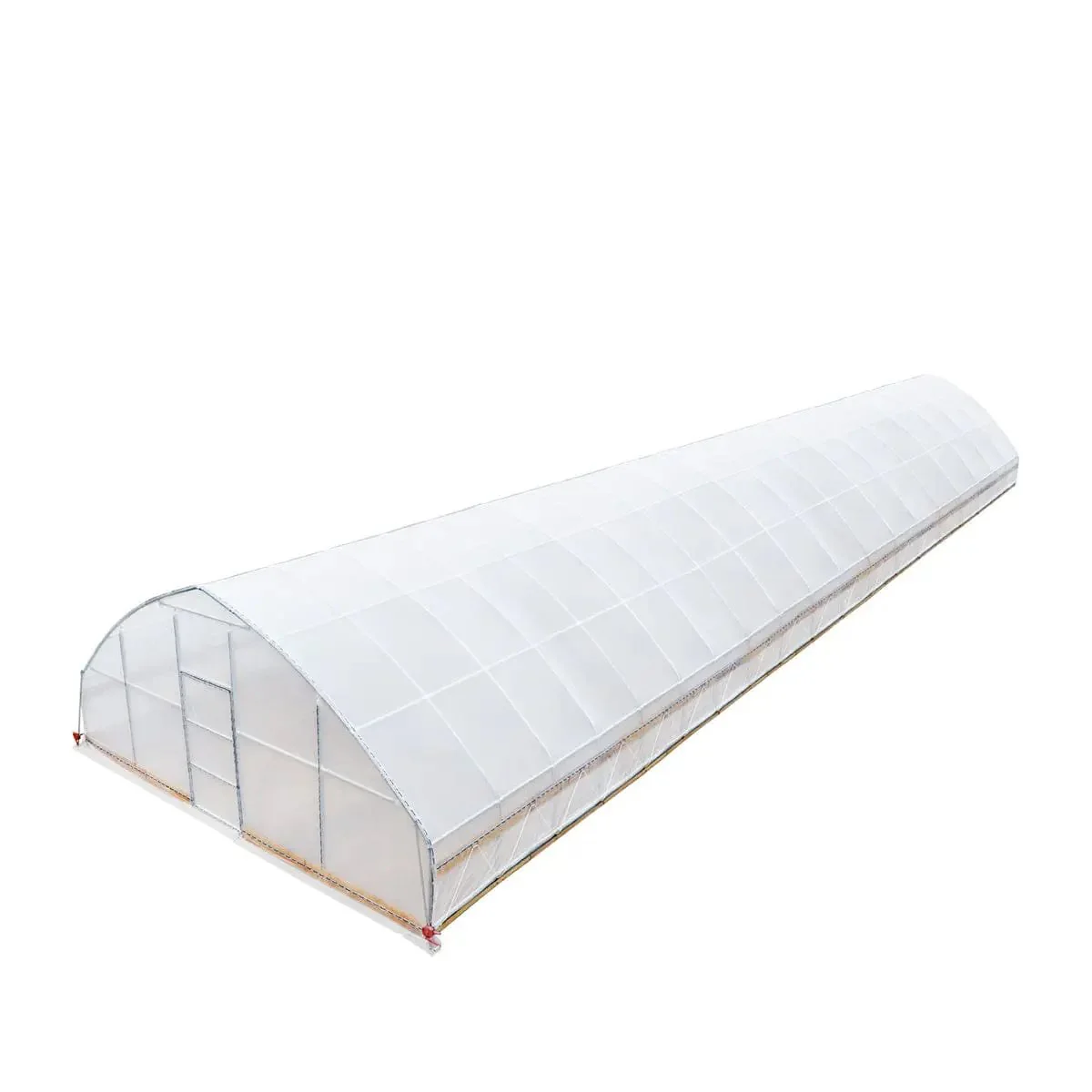 7.6 x 25 m Tunnel Greenhouse Grow Tent w/6 Mil Clear EVA Film, Roll-Up Sides, TMG-GH2580 - Image 9
