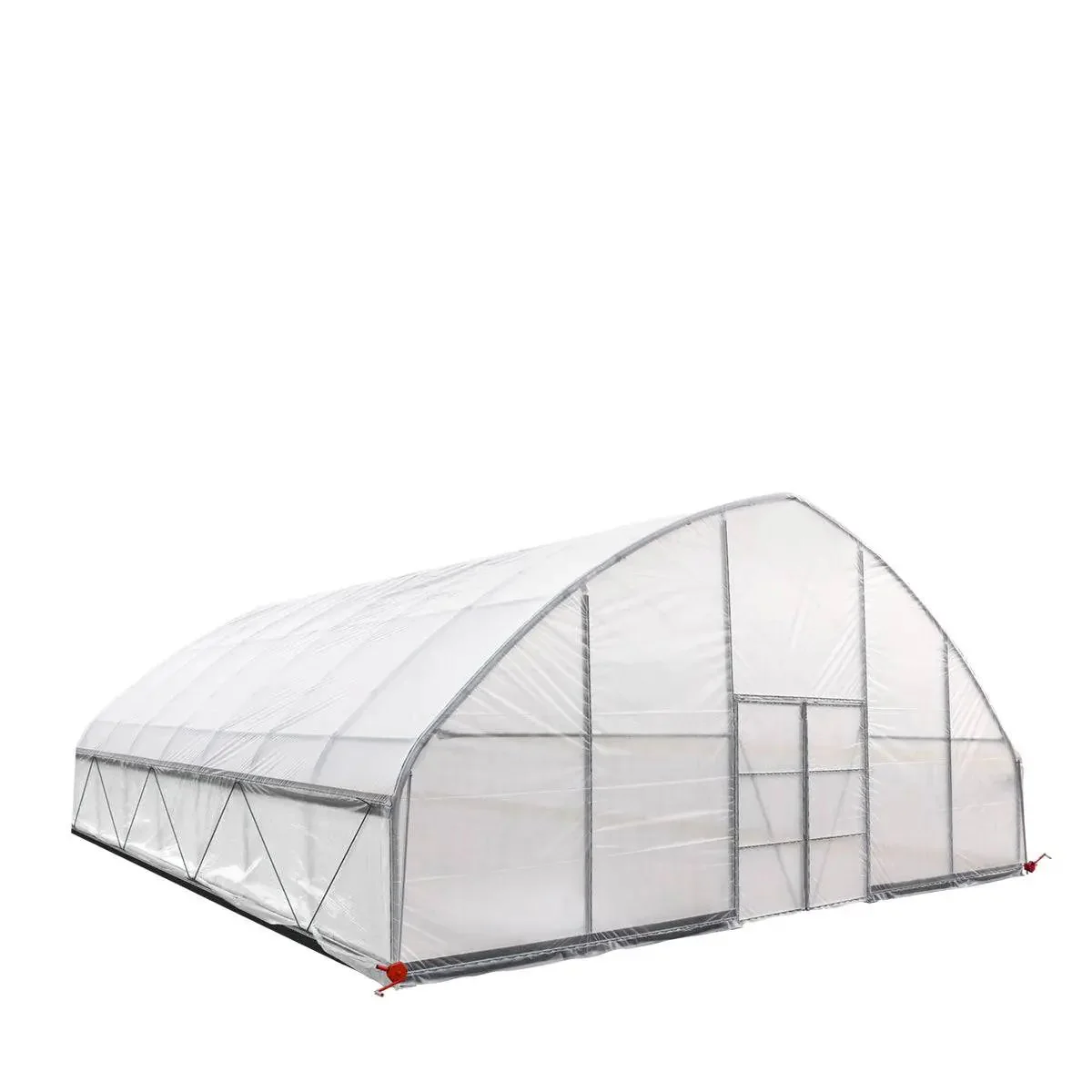 9 x 9 m Commercial Tunnel Greenhouse with 6 Mil Clear EVA Film, Roll-Up Sides, TMG-GH3030 - Image 10