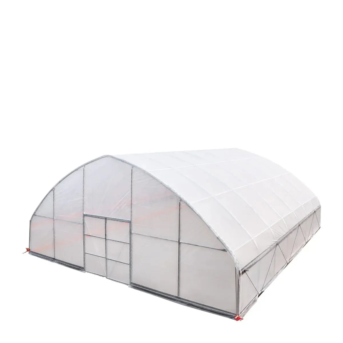 9 x 9 m Commercial Tunnel Greenhouse with 6 Mil Clear EVA Film, Roll-Up Sides, TMG-GH3030 - Image 11