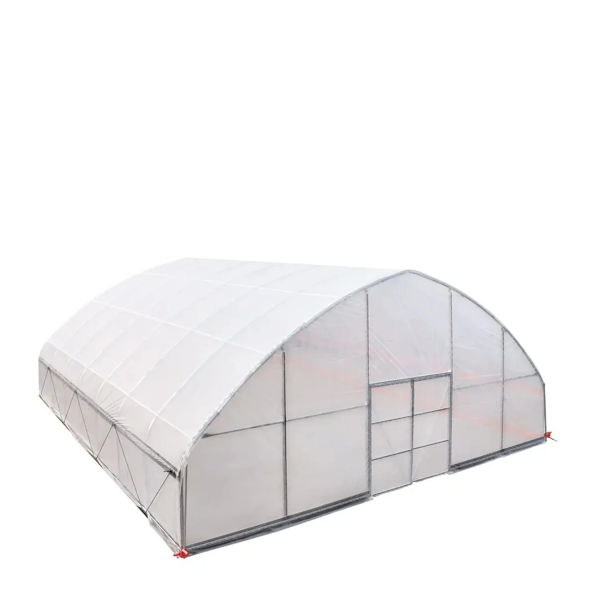 9 x 9 m Commercial Tunnel Greenhouse with 6 Mil Clear EVA Film, Roll-Up Sides, TMG-GH3030 - Image 12