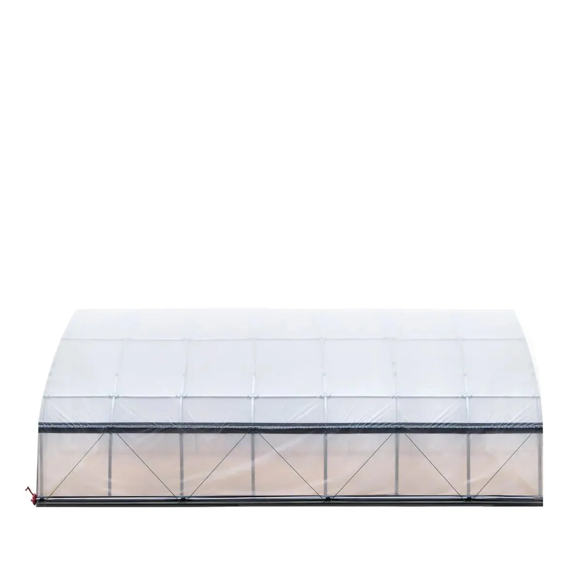 9 x 9 m Commercial Tunnel Greenhouse with 6 Mil Clear EVA Film, Roll-Up Sides, TMG-GH3030 - Image 13