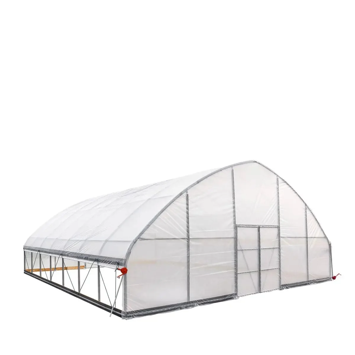 9 x 9 m Commercial Tunnel Greenhouse with 6 Mil Clear EVA Film, Roll-Up Sides, TMG-GH3030 - Image 3