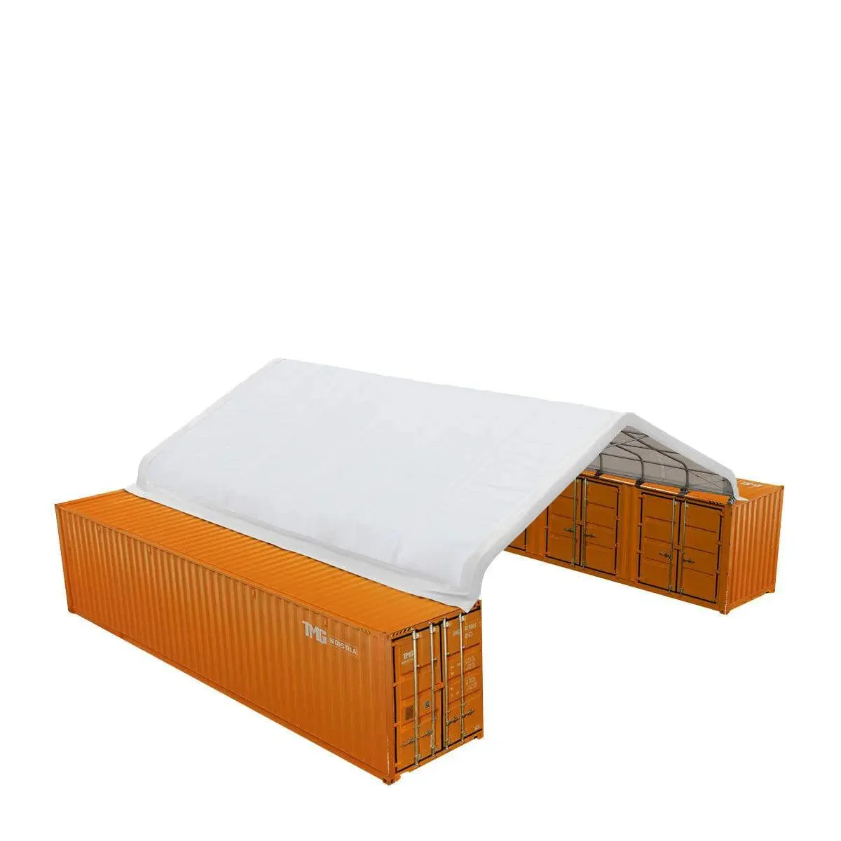 TMG Heavy Series™ 9 x 12m Container Shelter, 580 gsm Fire Retardant PVC Fabric, Water Resistant, UV Protected, TMG-ST3041CV - Image 8
