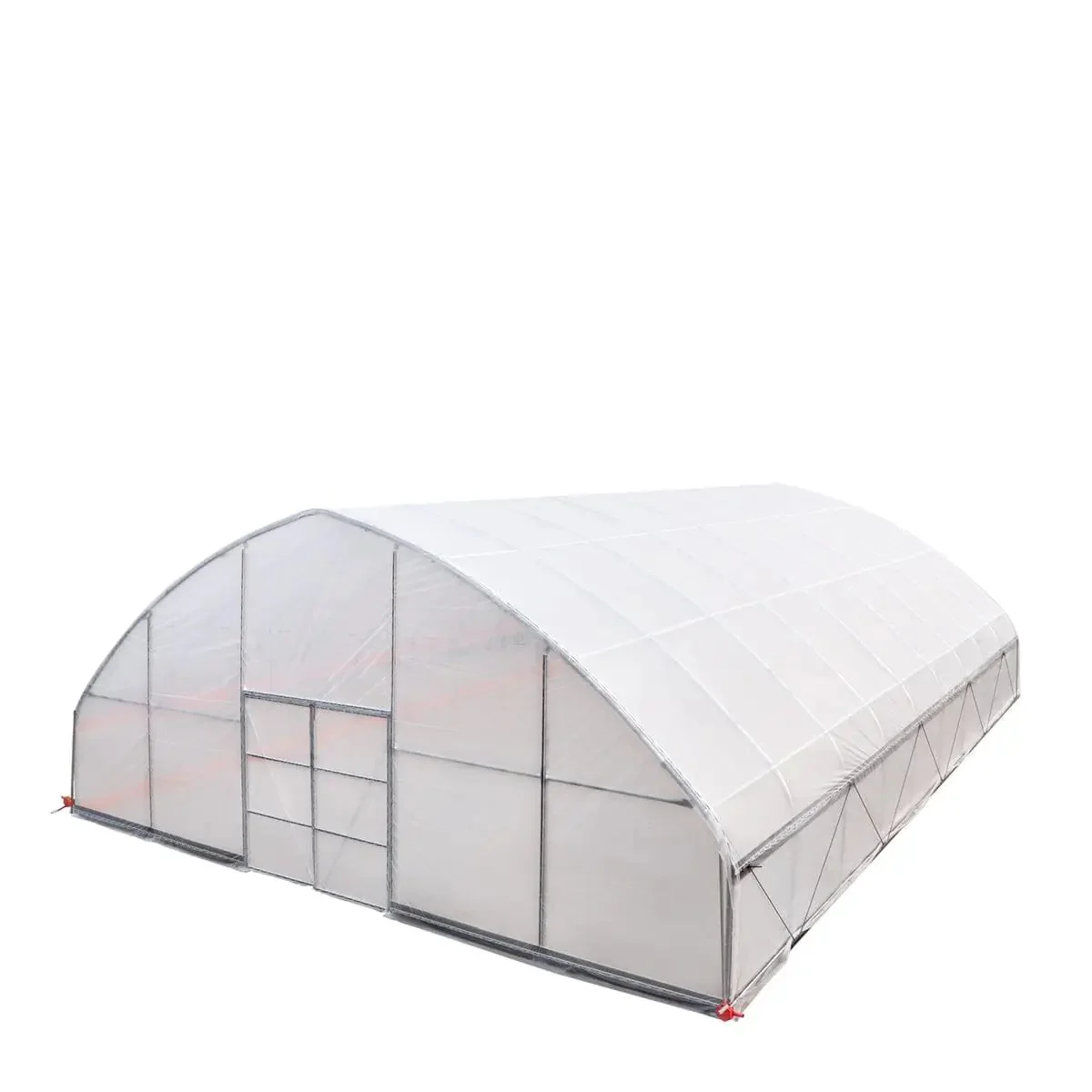 9 x 12 m Commercial Tunnel Greenhouse with 6 Mil Clear EVA Film, Roll-Up Sides, TMG-GH3040 - Image 12