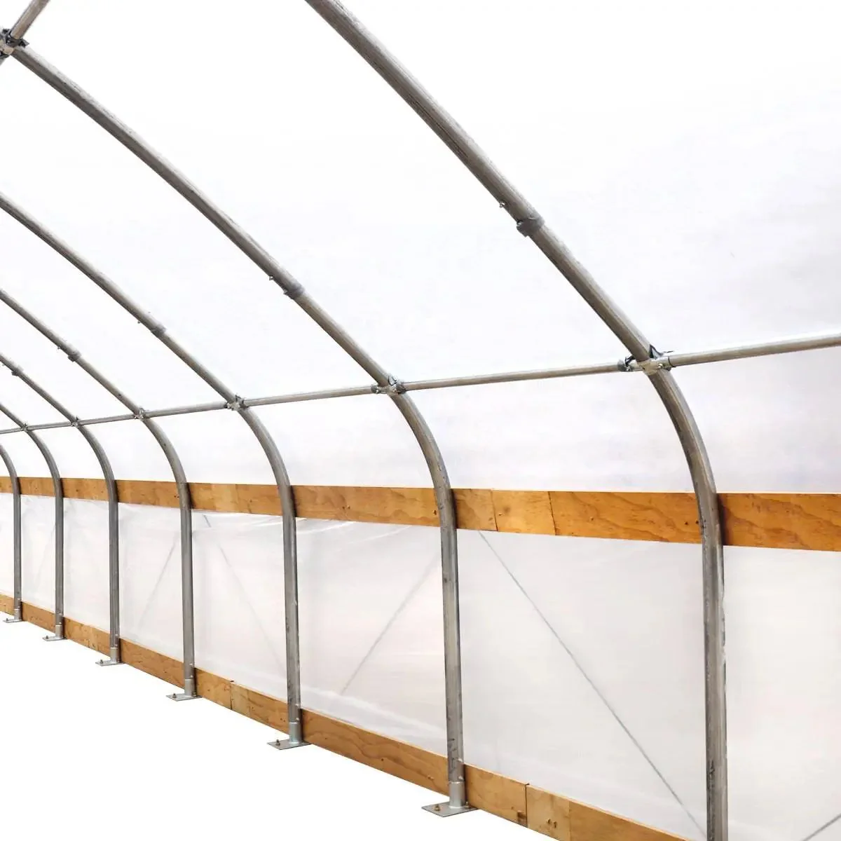 9 x 12 m Commercial Tunnel Greenhouse with 6 Mil Clear EVA Film, Roll-Up Sides, TMG-GH3040 - Image 21