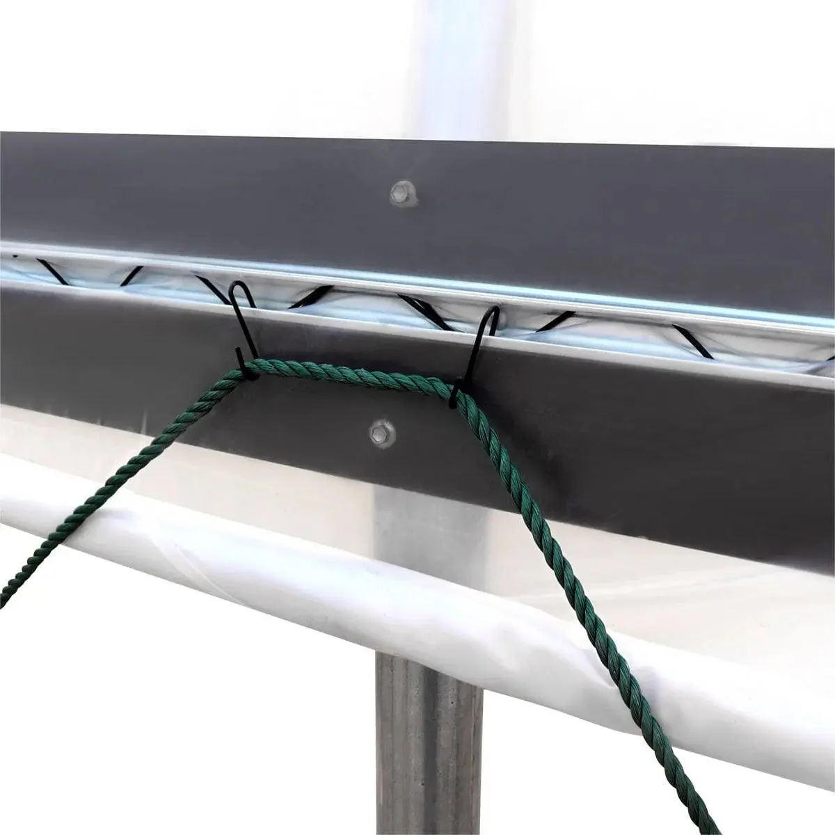 9 x 12 m Commercial Tunnel Greenhouse with 6 Mil Clear EVA Film, Roll-Up Sides, TMG-GH3040 - Image 27