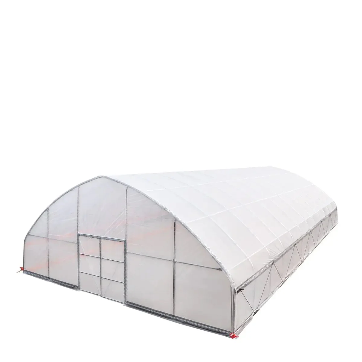 9 x 16 m Commercial Tunnel Greenhouse with 6 Mil Clear EVA Film, Roll-Up Sides, TMG-GH3050 - Image 11