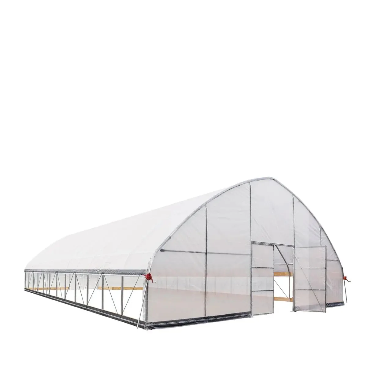9 x 16 m Commercial Tunnel Greenhouse with 6 Mil Clear EVA Film, Roll-Up Sides, TMG-GH3050 - Image 8