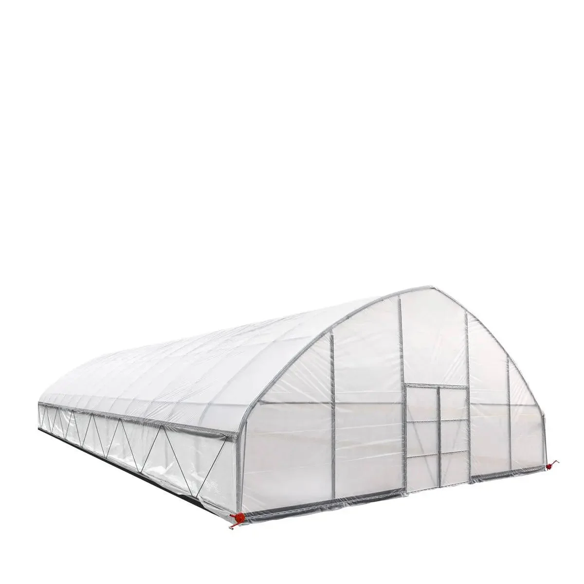9 x 18 m Commercial Tunnel Greenhouse with 6 Mil Clear EVA Film, Roll-Up Sides, TMG-GH3060 - Image 10