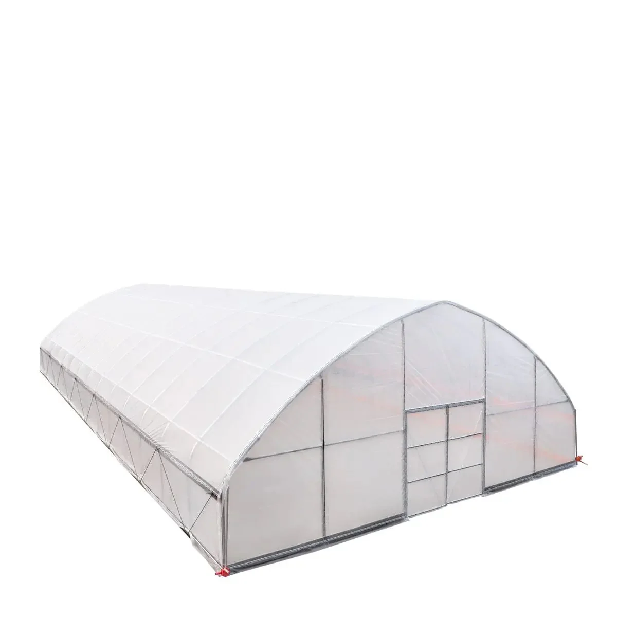 9 x 18 m Commercial Tunnel Greenhouse with 6 Mil Clear EVA Film, Roll-Up Sides, TMG-GH3060 - Image 12