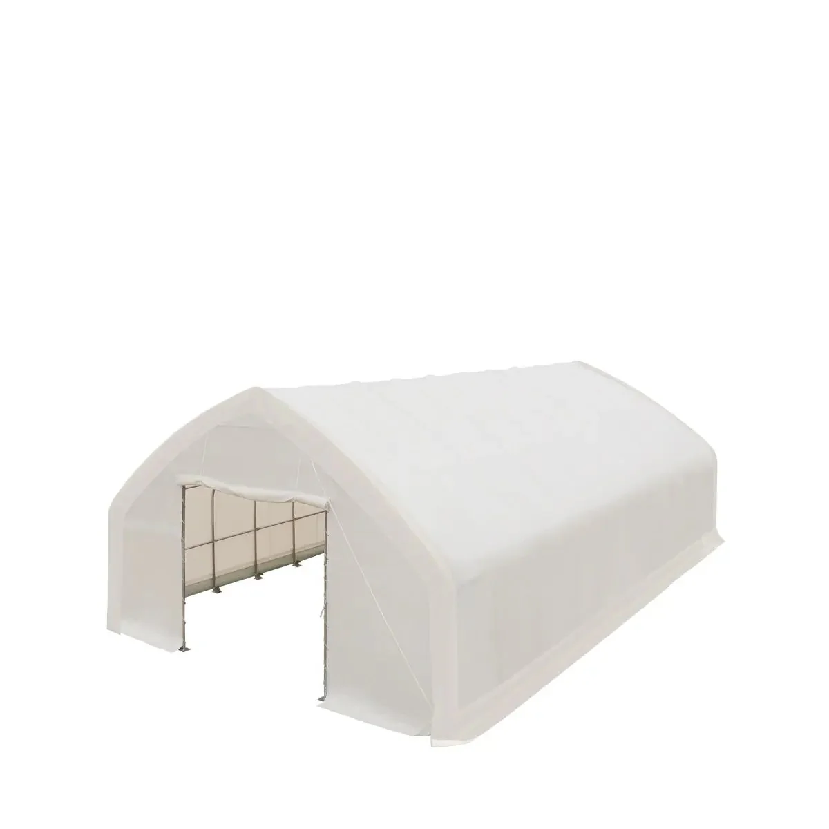9 x 15 m Straight Wall Peak Ceiling Storage Shelter with PVC Cover, TMG-ST3050V - Image 12