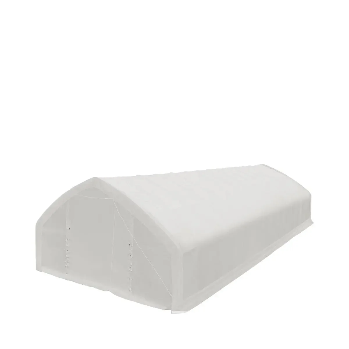 9 x 21 m Straight Wall, Peak Ceiling Storage Shelter with PVC Cover, TMG-ST3070V - Image 11