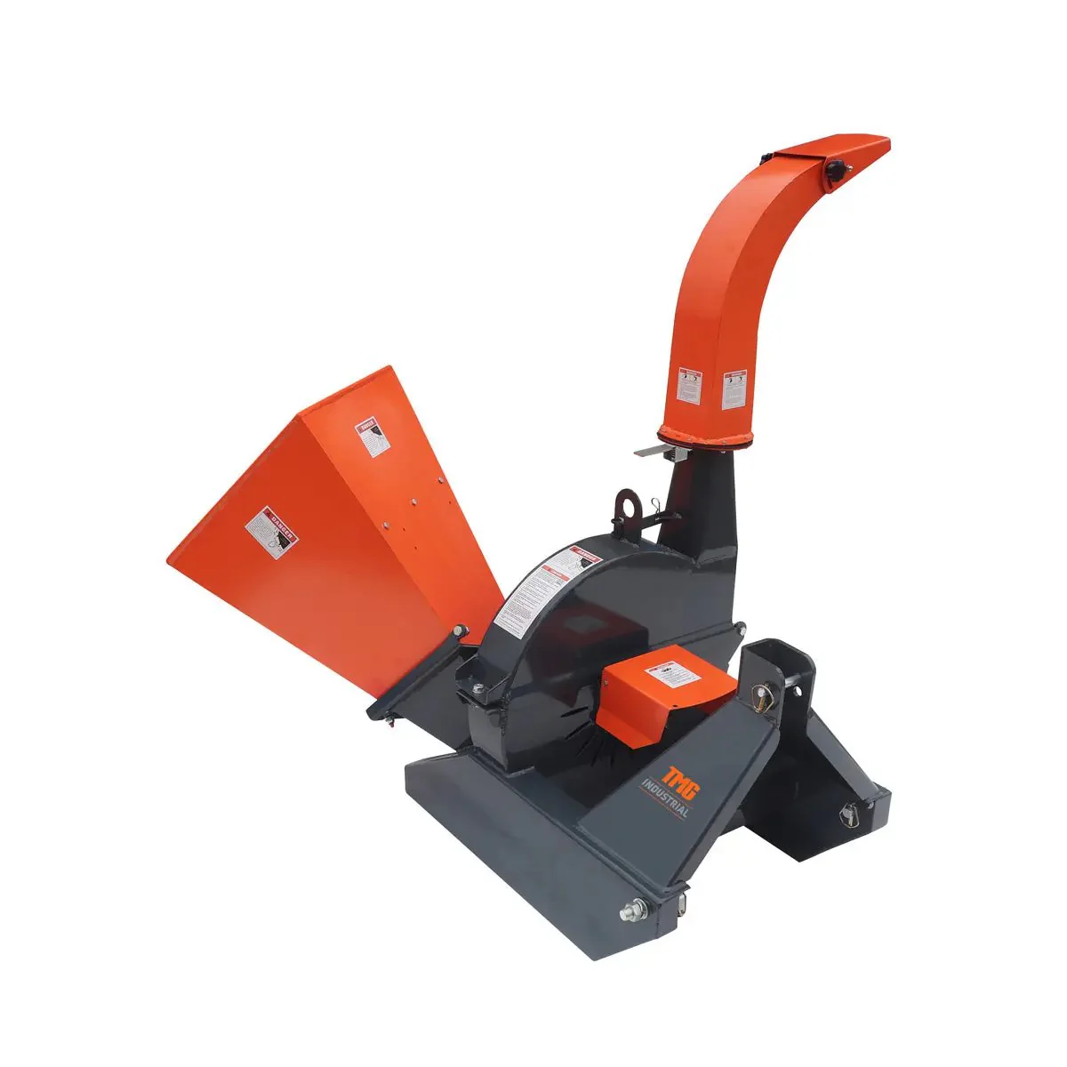 Sub-Compact PTO Woodchipper, 10 cm (4″) Chipping Capacity, 3-Point Hitch, 540 RPM PTO Shaft, TMG-WC42 - Image 10