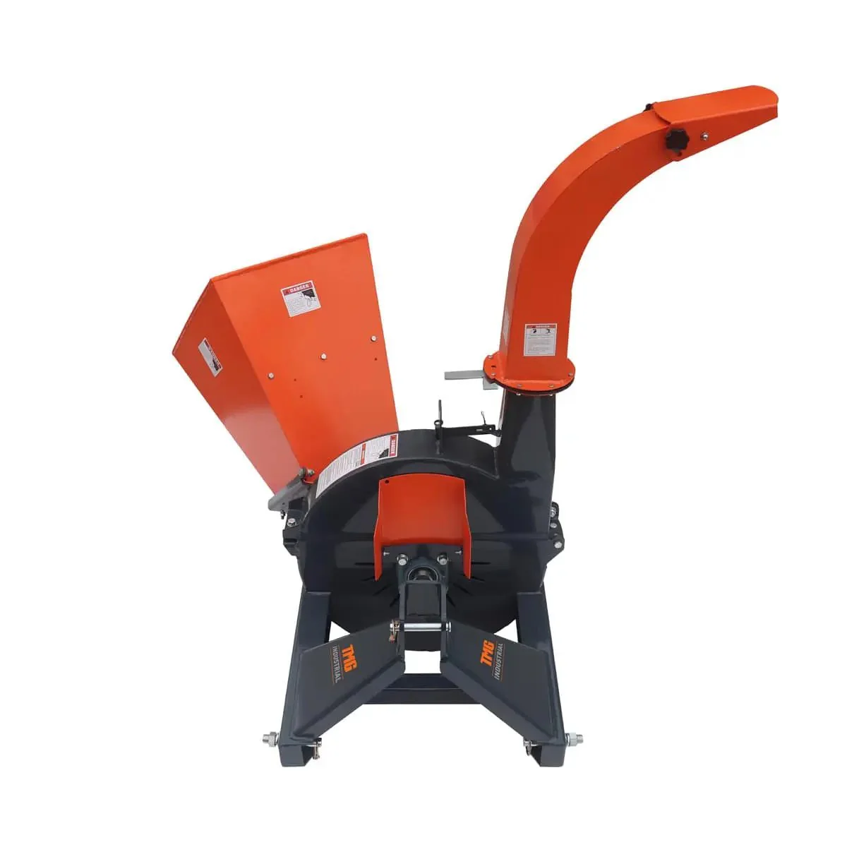 Sub-Compact PTO Woodchipper, 10 cm (4″) Chipping Capacity, 3-Point Hitch, 540 RPM PTO Shaft, TMG-WC42 - Image 11