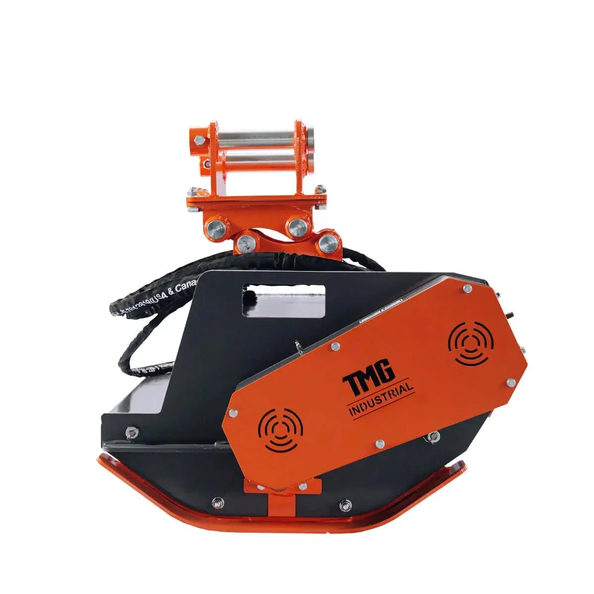1015 mm (40") Flail Mower Brush Cutter for Mini to Midsize Excavators and Backhoes, TMG‑EFM40 - Image 3