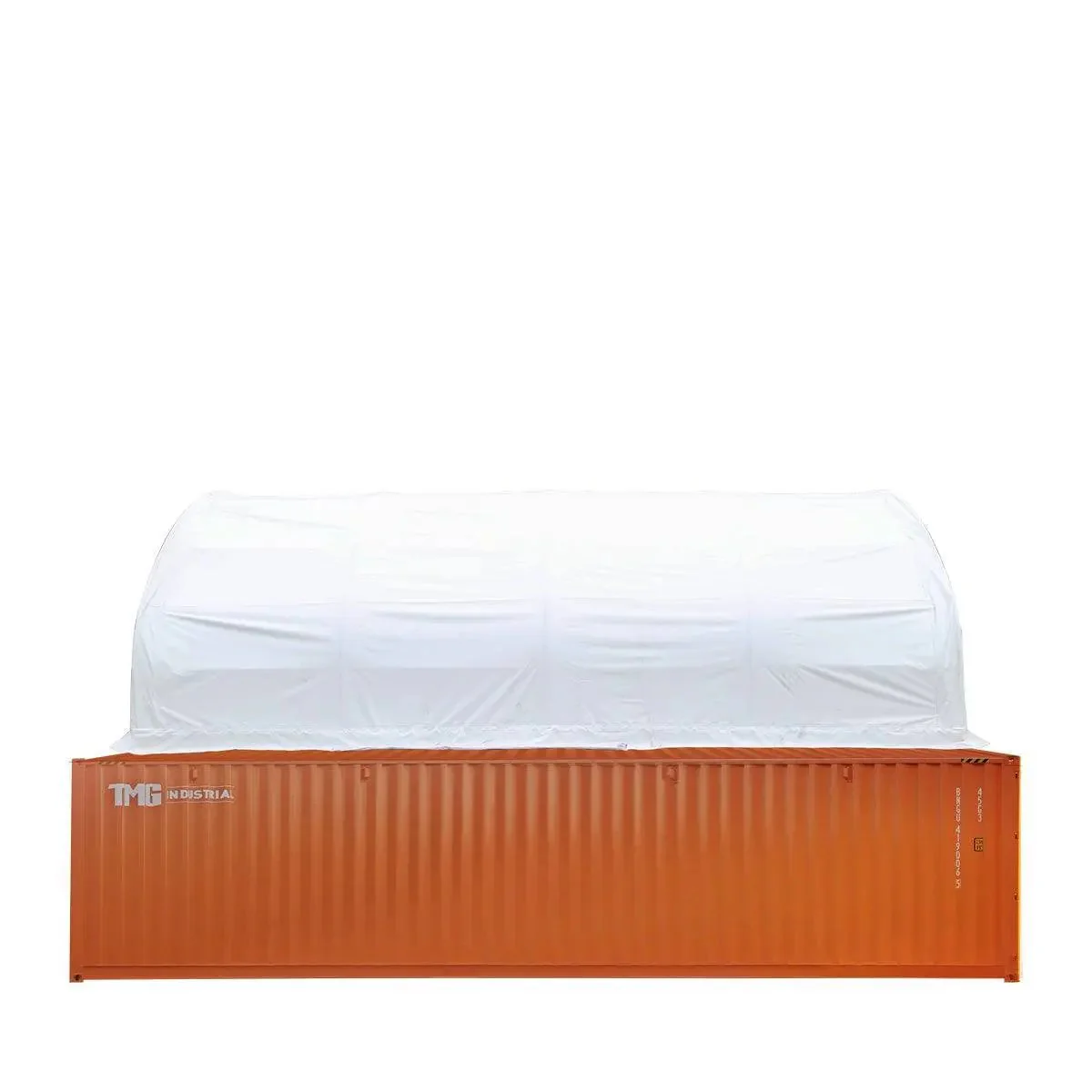 12 x 12m Dual Truss Container Shelter with Heavy-Duty 710 gsm PVC Cover, TMG-DT4041C - Image 9