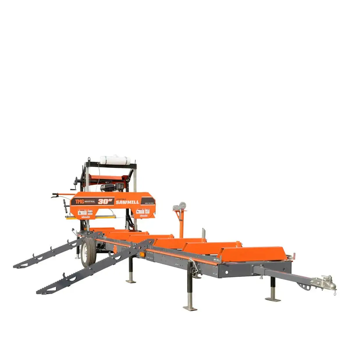 183 cm Extension Sub-Frame for TMG-PSM30, 2994 kg Capacity, Leveling Jacks (907 kg Capacity), Saw Head Anti-Roll Plate, 25 cm Leveling Height Adjustment, Reversible Design, TMG-PSM30-Sframe-6EX - Image 3
