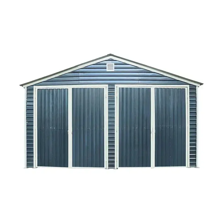 6 x 12 m Metal Garage Shed, 2.8 m High Double Front Doors, 4 m Peak, 72 m² TMG-MS2040 - Image 20