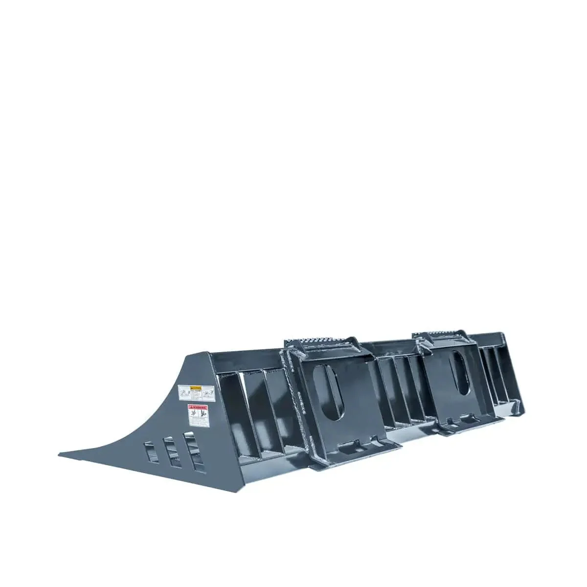 1.8 m Skid Steer Rock Skeleton Bucket Attachment, 100mm / 4" Tine Spacing, Universal Mount, TMG-SB72 - Image 3
