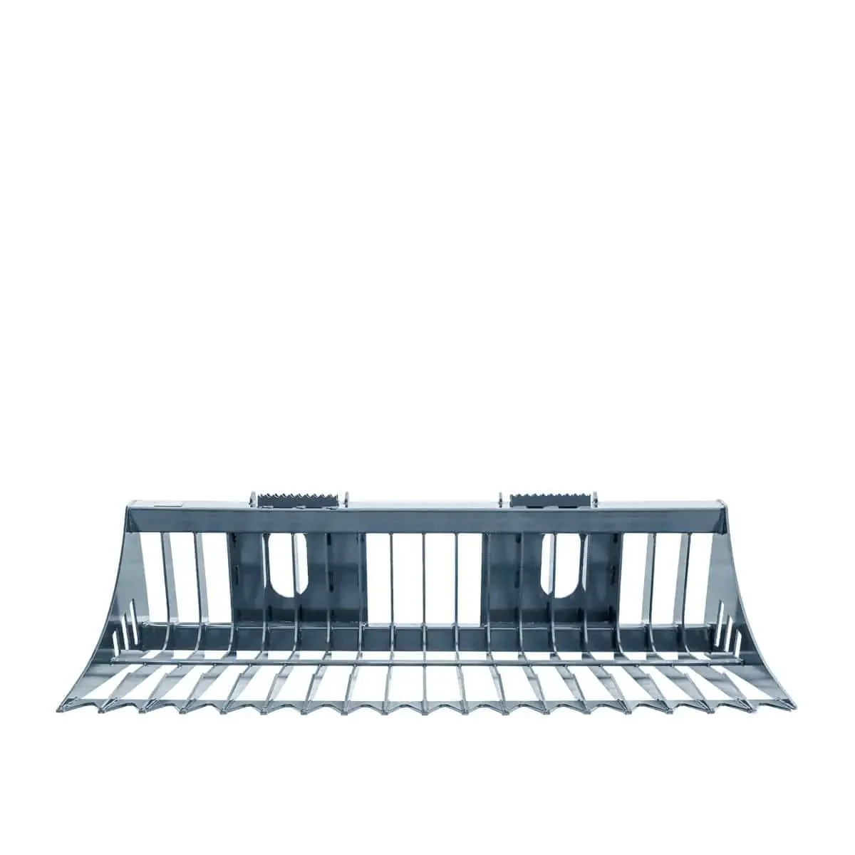 1.8 m Skid Steer Rock Skeleton Bucket Attachment, 100mm / 4" Tine Spacing, Universal Mount, TMG-SB72 - Image 8