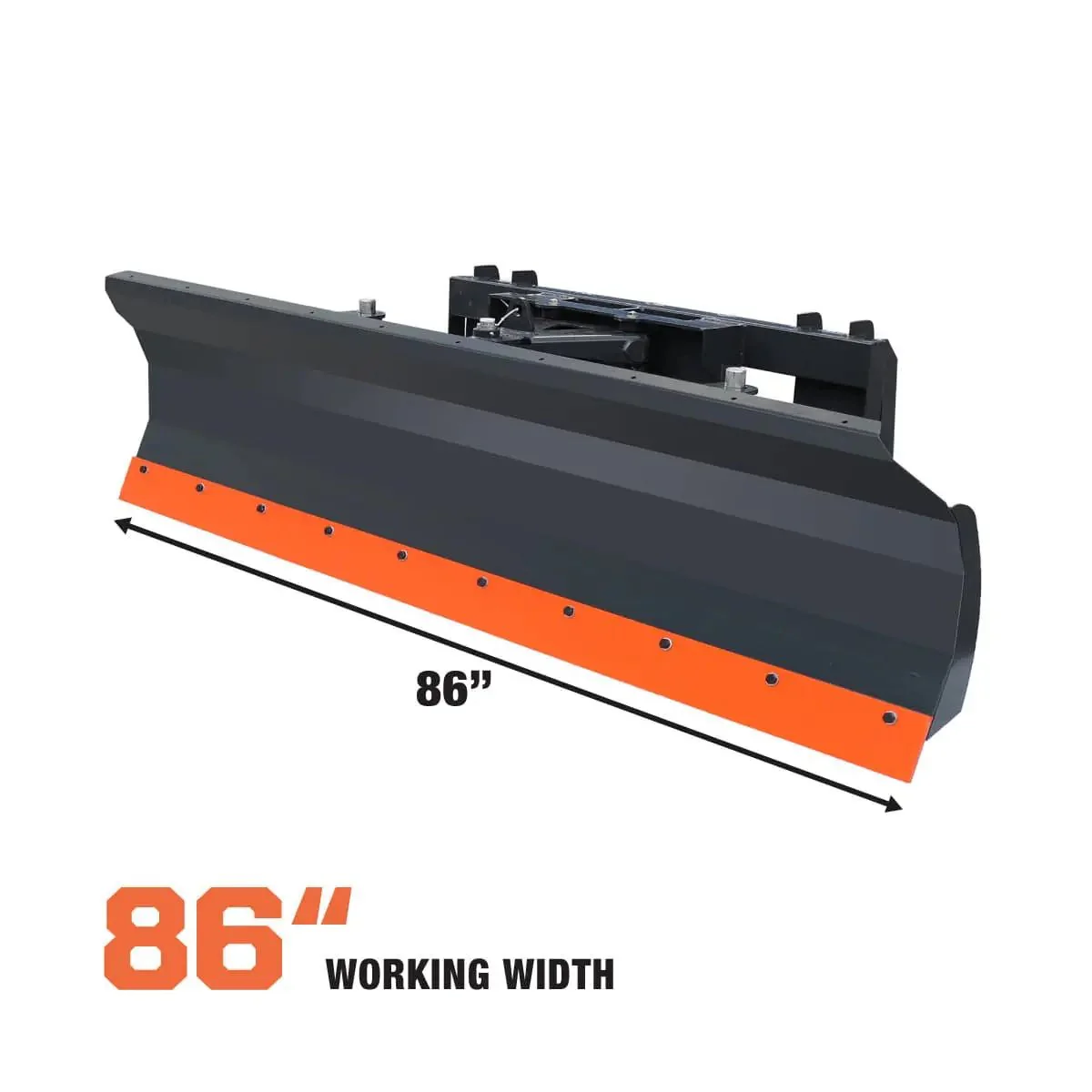 2.2 m Skid Steer Dozer Blade / Material Pusher, Bolt-On Cutting Edge, 30° Left/Right, TMG-DB86 - Image 3