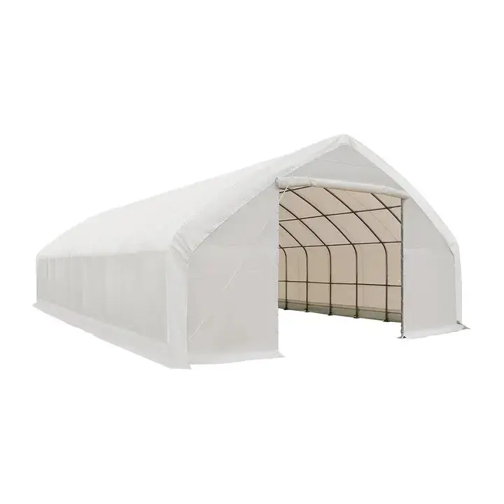 9 x 15 m Straight Wall, Peak Ceiling Storage Shelter with PVC Cover, TMG-ST3052V (Previously ST3050V) - Image 16