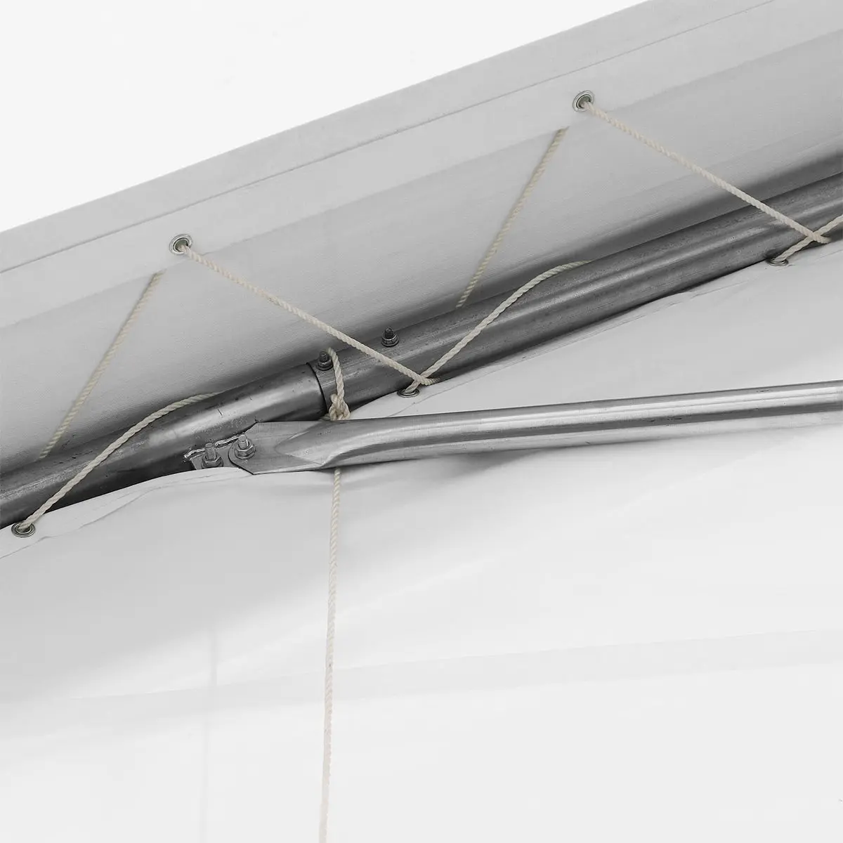 9m × 12m Peak Ceiling Storage Shelter with Heavy Duty 450 GSM PVC Cover & Drive Through Doors, TMG-ST3042V (Previously ST3040V) - Image 12