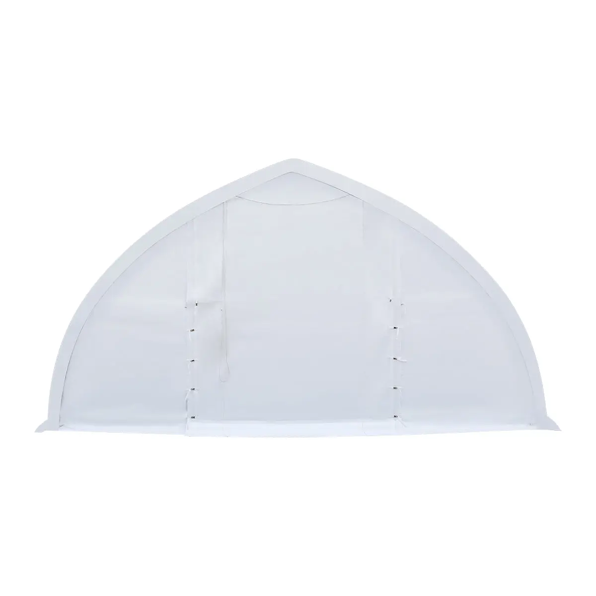9m × 12m Peak Ceiling Storage Shelter with Heavy Duty 450 GSM PVC Cover & Drive Through Doors, TMG-ST3042V (Previously ST3040V) - Image 15