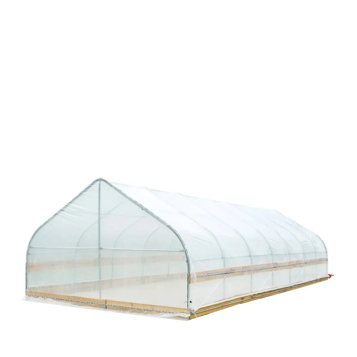 3.7 x 9 m Tunnel Greenhouse Grow Tent with 6 Mil Clear EVA Film, Roll-Up Sides, TMG-GH1230 - Image 7