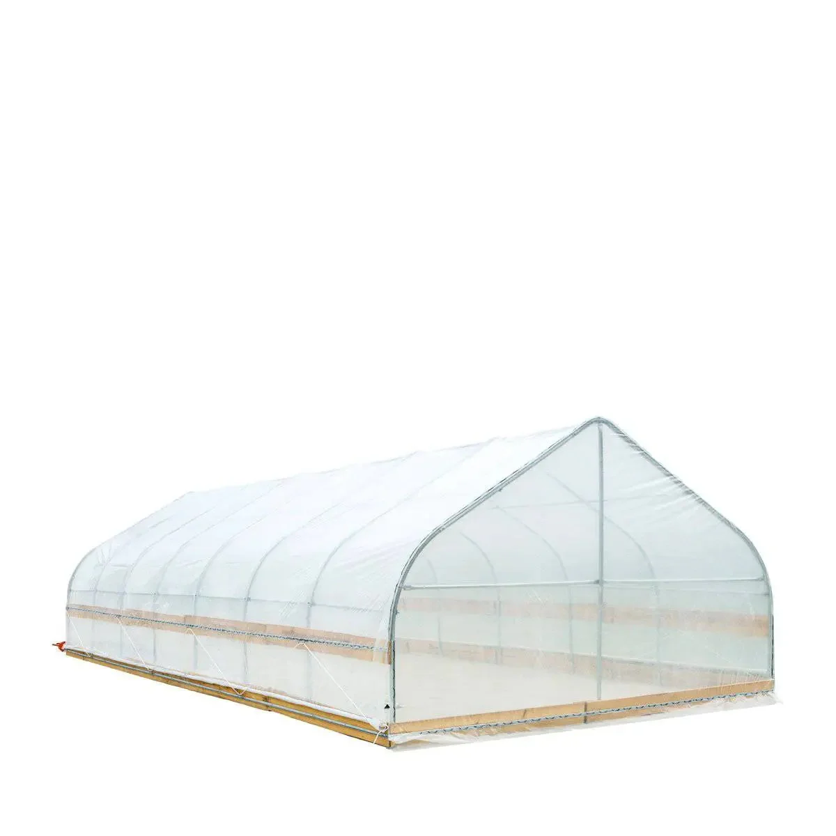 3.7 x 9 m Tunnel Greenhouse Grow Tent with 6 Mil Clear EVA Film, Roll-Up Sides, TMG-GH1230 - Image 8